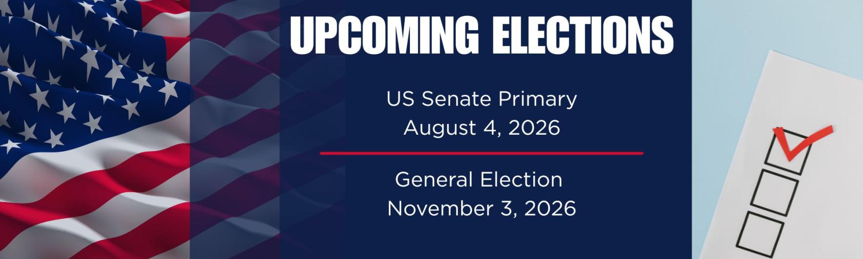 Upcoming Elections